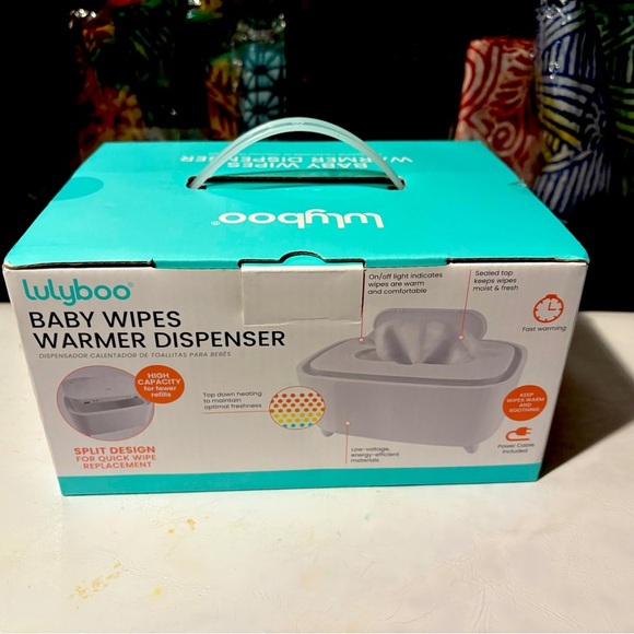 Lulyboo Infant Baby Wipes Warmer Dispenser - Picture 2 of 6